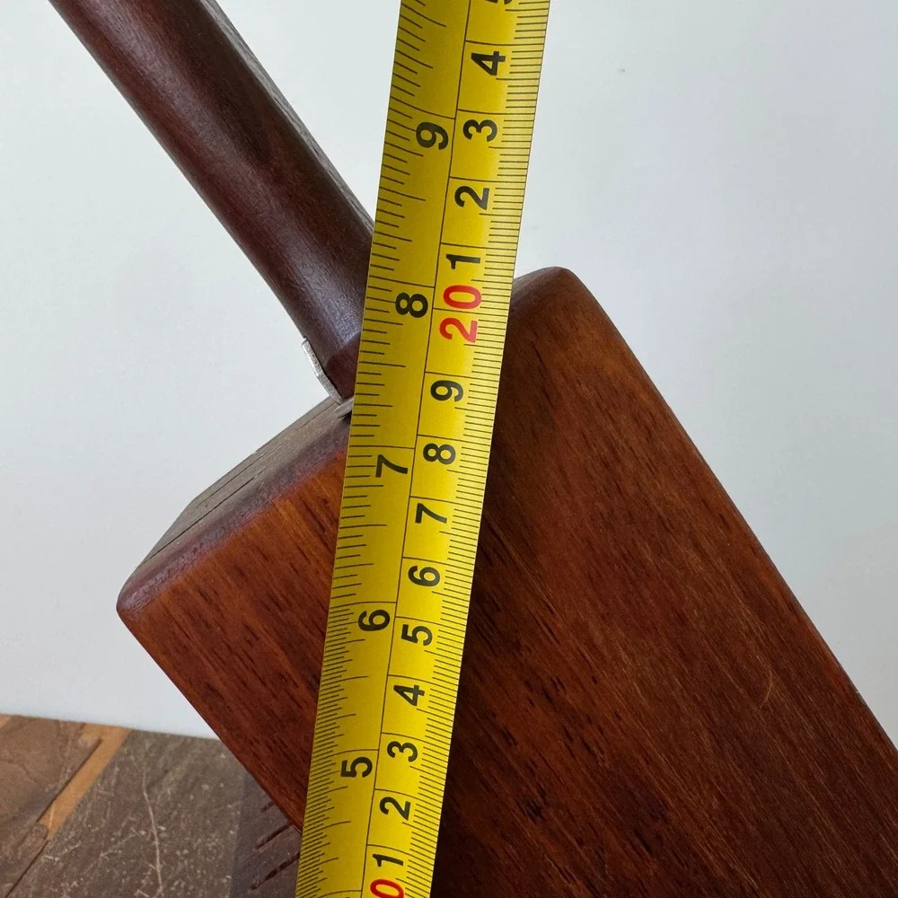 Tramontina Inox Stainless Steel Knife Block‎ Honing Steel Wood Handle